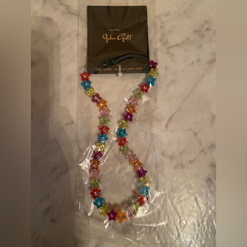 Brandy Melville Multicolor Star Bead Necklace (2 for $25, 3 for $30) - Picture 8 of 13